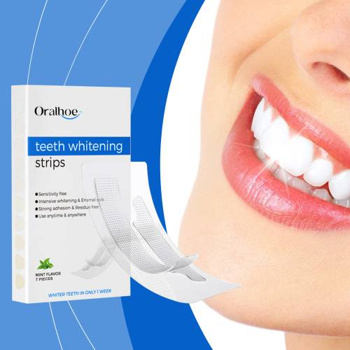 Teeth Whitening Strips with Vitamin C