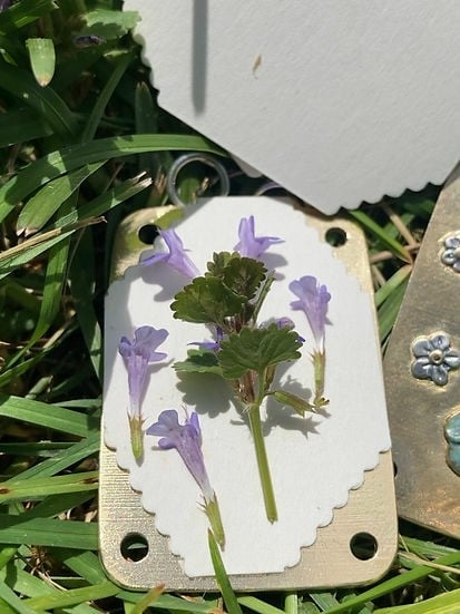 zavevo | Mini Flower Press | Compact Botanical Keepsake Maker | Portable Craft Tool