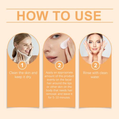Face & Body Hair Removal Cream, Gentle