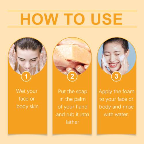 Turmeric & Kojic Acid Soap with Lemon