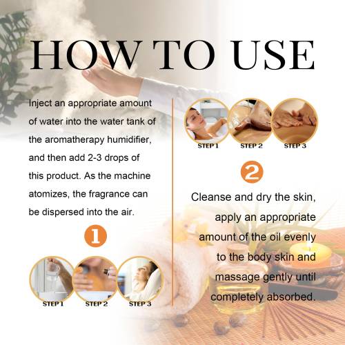 Essential Oil Set: Lavender, Sweet Orange & Lemongrass, for Diffuser or Massage