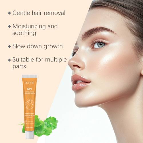 Face & Body Hair Removal Cream, Gentle