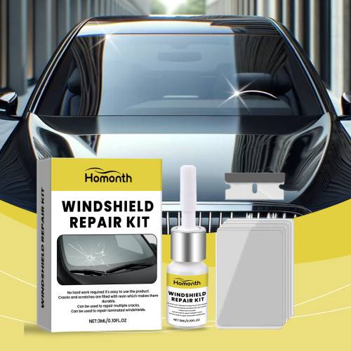 Windshield Care Kit, 3 Pieces