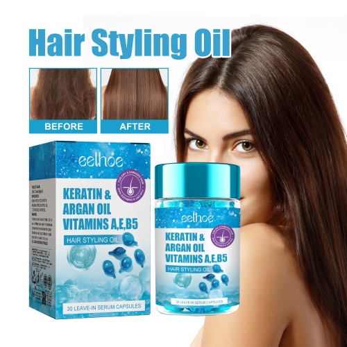 Keratin & Argan Hair Serum, Lightweight