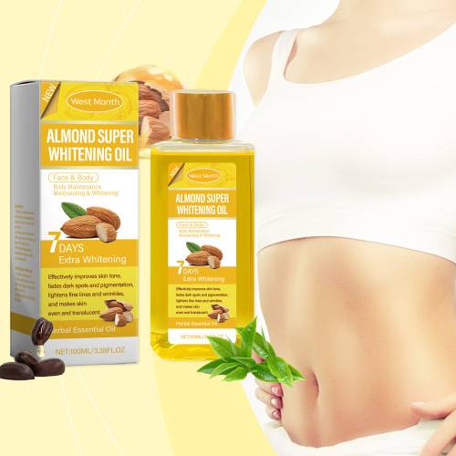 Sweet Almond Brightening Body Oil with Vitamin C
