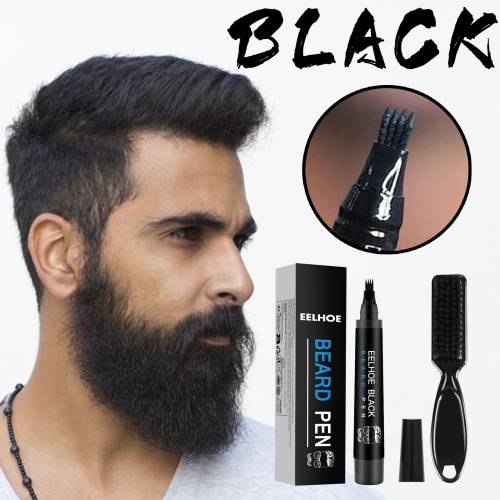 Waterproof Beard Filler Pen Kit, Sweat-Resistant