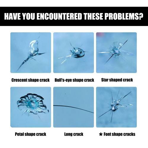 Windshield Crack Bonding Fluid