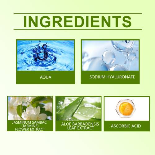 Jasmine Body Perfume Spray with Aloe