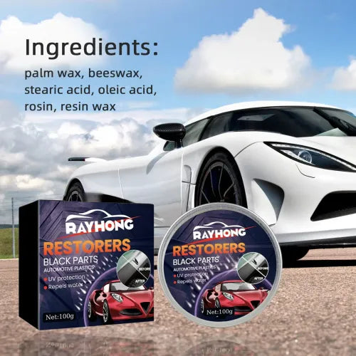 Plastic Trim Restorer Wax