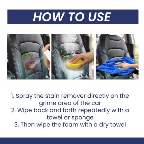 Enzyme Stain Remover for Car Interiors