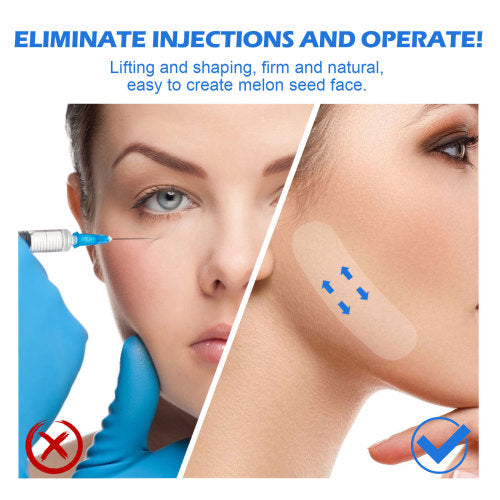 Invisible Face Lift Strips with Collagen