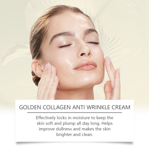 Gold Collagen Face Cream with Niacinamide, Hydrating & Firming