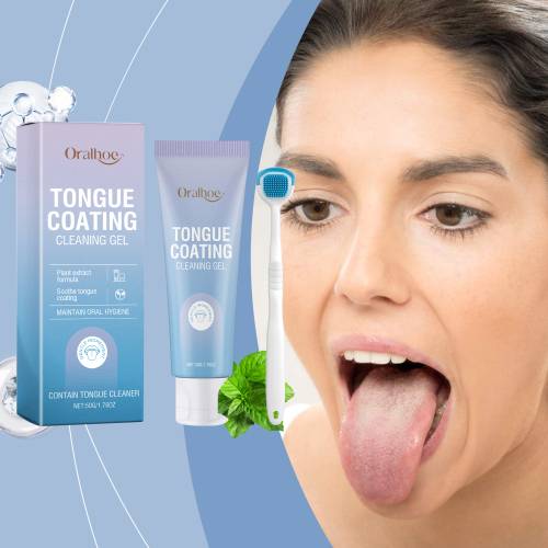 Tongue Cleaning Gel with Peppermint