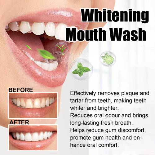 Coconut Mint Whitening Mouthwash