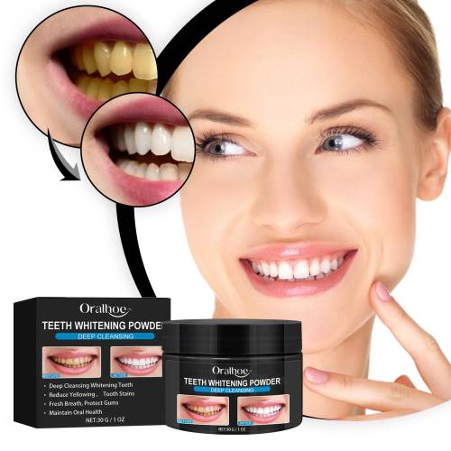 Charcoal Coconut Teeth Whitening Powder