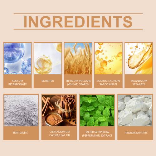 Cinnamon Volcanic Ash Teeth Whitening Powder