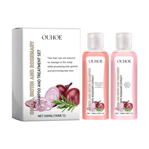 Onion, Biotin & Rosemary Shampoo and Conditioner Set
