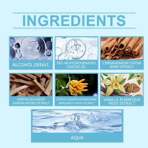 Sandalwood Cologne with Bergamot & Vanilla