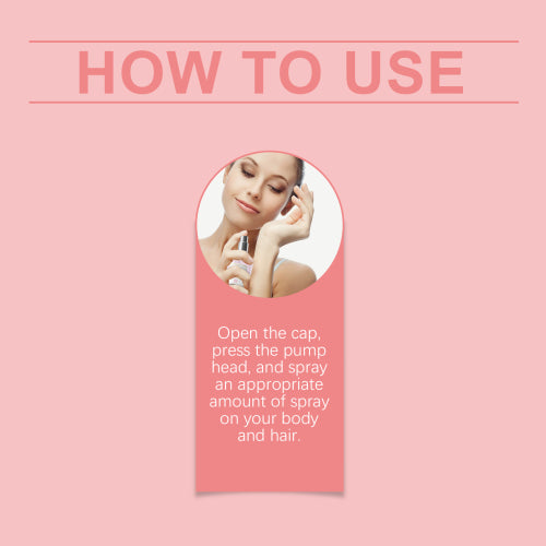 Rose Body & Hair Perfume Spray