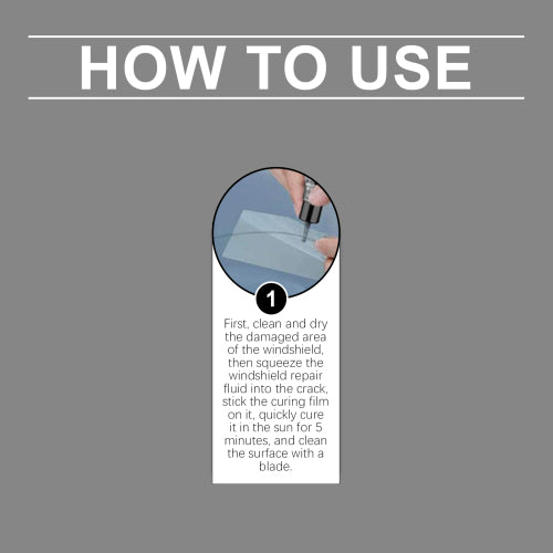 Epoxy Glass Crack Repair Kit