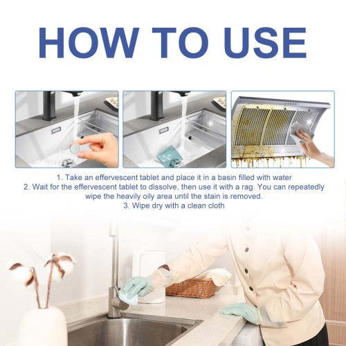 Kitchen Degreasing Tablets