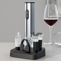 Electric Wine Opener Rechargeable Set Vacuum Stoppers Metal Foil Cutter Automatic Bottle
