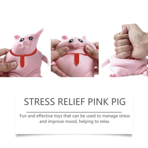 Pink Pig Squeeze Toy