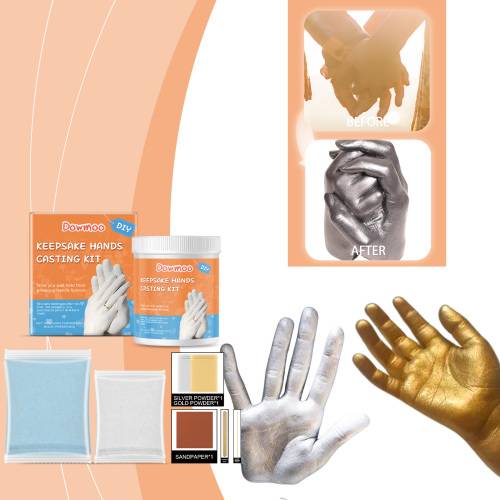 3D Plaster Hand Model Set