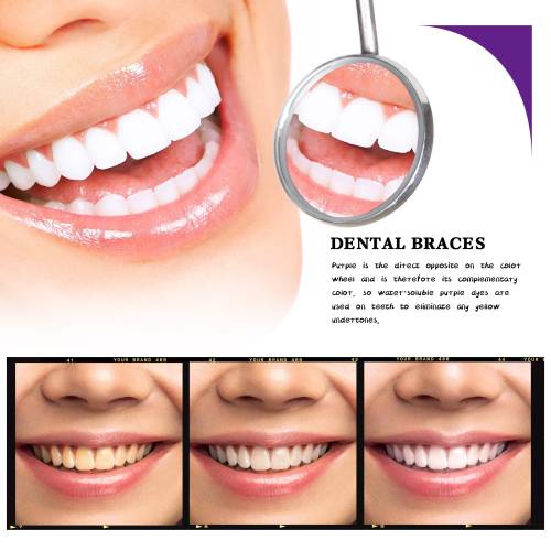 V34 Purple Foam Toothpaste