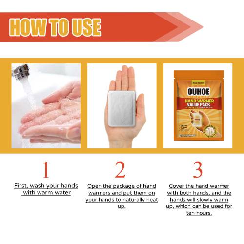 Disposable Hand Warmers, Value Pack