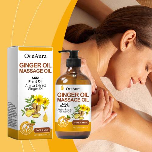 Ginger Body Massage Oil with Vitamin E