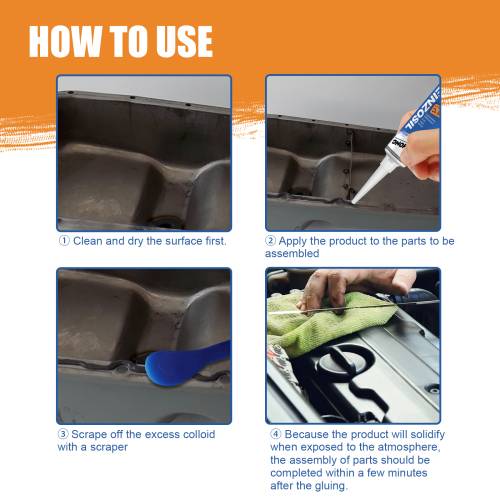 High-Temp Silicone Gasket Sealant