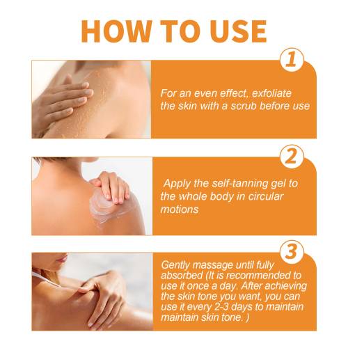 After-Sun Bronzing Gel with Calendula & Carrot Oil