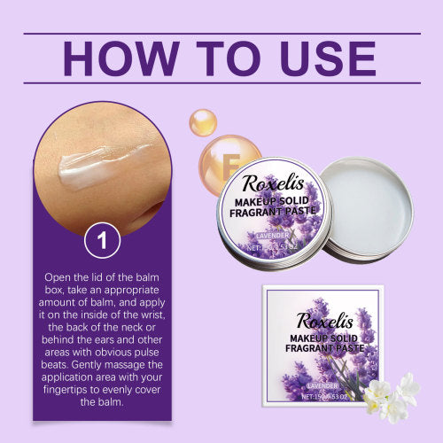 Lavender Solid Perfume Balm