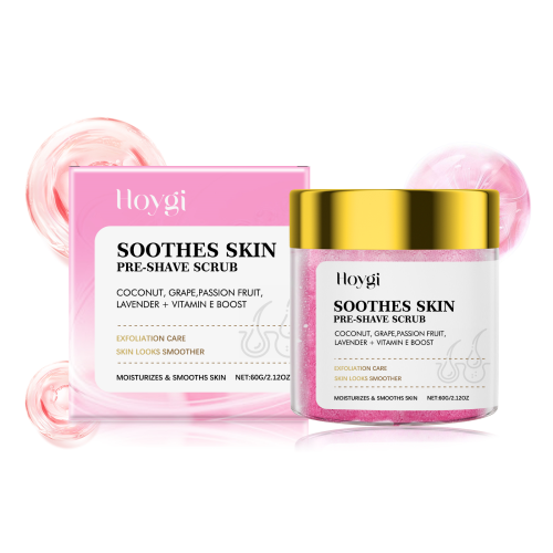 Pre-Shave Body Scrub for Smooth Shaving