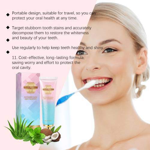 Niacinamide Mint Toothpaste with Baking Soda