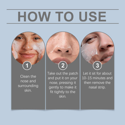 Salicylic Acid Nose Pore Strips for Blackheads