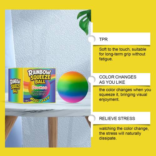 Rainbow Squeeze Ball