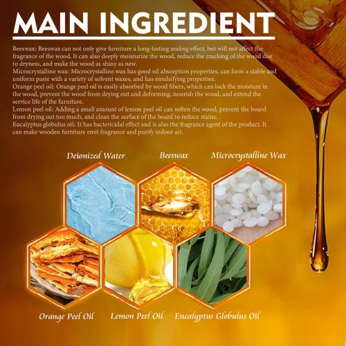 Beeswax Wood Polish Spray