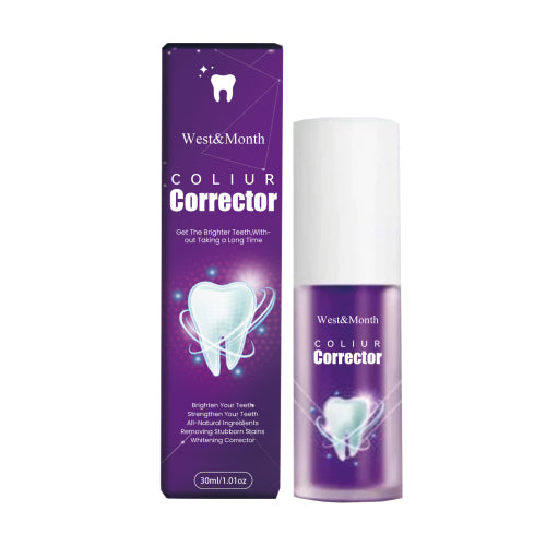 Color-Correcting Toothpaste with Blueberry