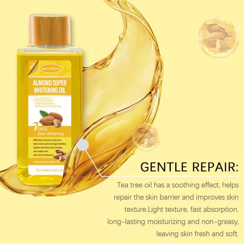 Sweet Almond Brightening Body Oil with Vitamin C