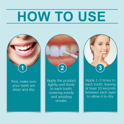 Tooth Brightening Paint with Vitamin C & Mint