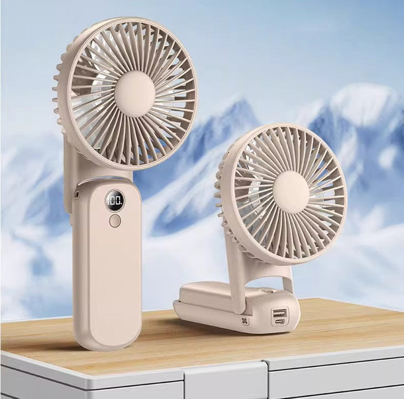 2025 New Handheld Foldable Rechargeable Mini Fan | zavevo