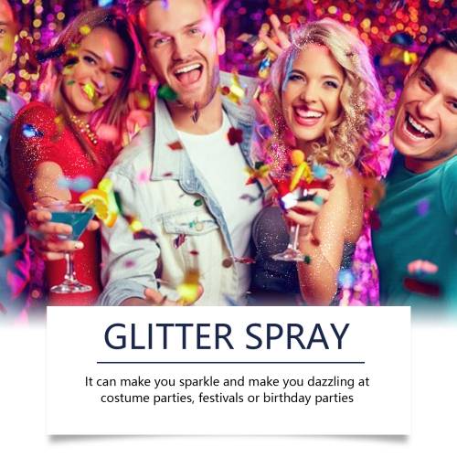 Body & Hair Glitter Spray