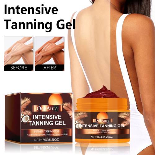 Sunless Tanning Gel for a Natural Bronze Glow, Moisturizing