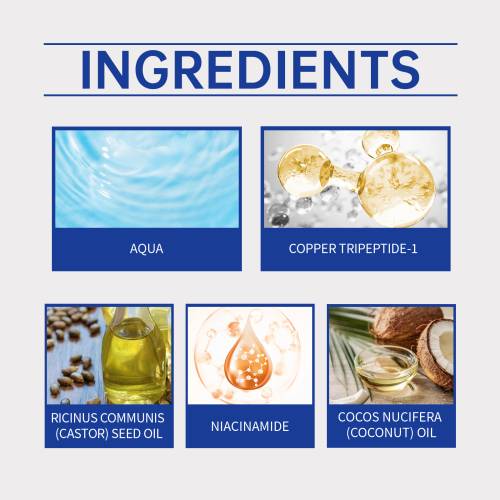 Blue Copper Peptide Hair Oil with Niacinamide