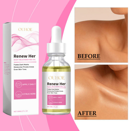 Brightening Body Oil with Vitamin E, Fast-Absorbing
