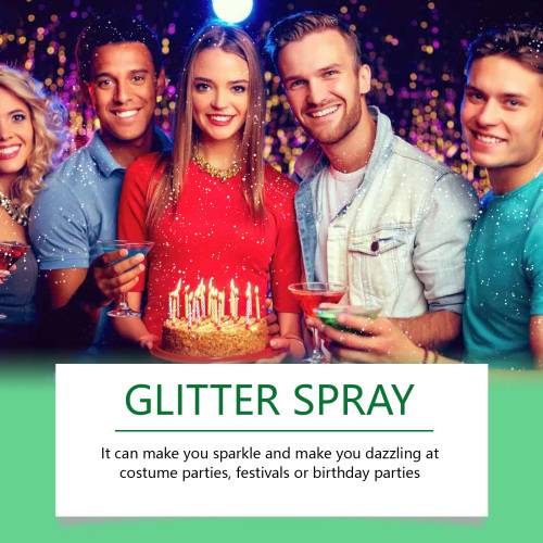 Color Glitter Spray