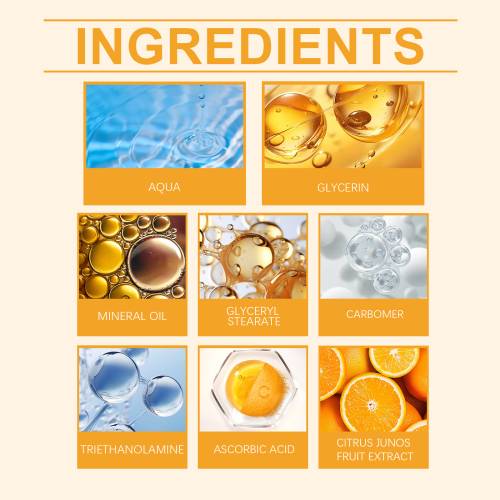 Vitamin C Massage Eye Cream, Hydrating & Brightening