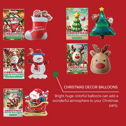 Christmas Standing Balloon Decor
